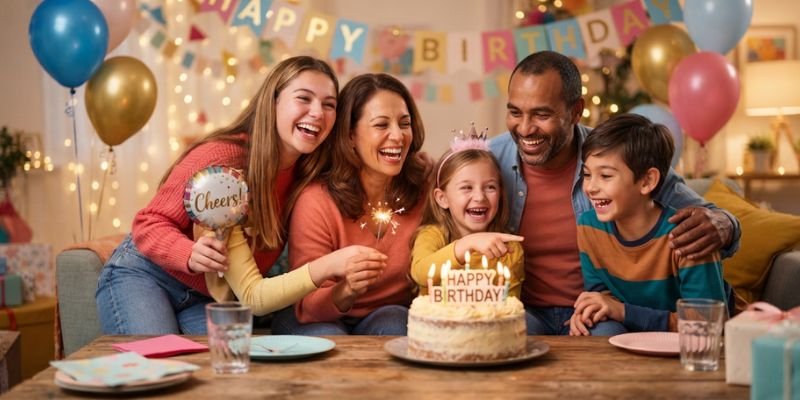Birthday Captions for Family and Siblings
