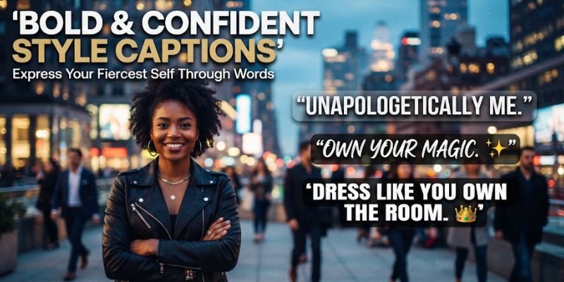 Bold & Confident Style Captions