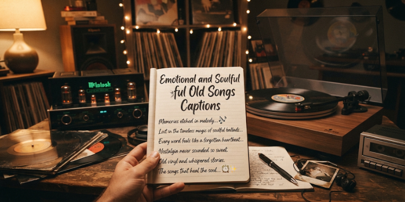 Emotional and Soulful Old Songs Captions