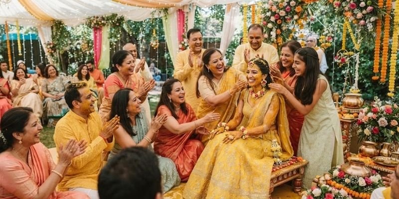 Family & Traditional Haldi Captions
