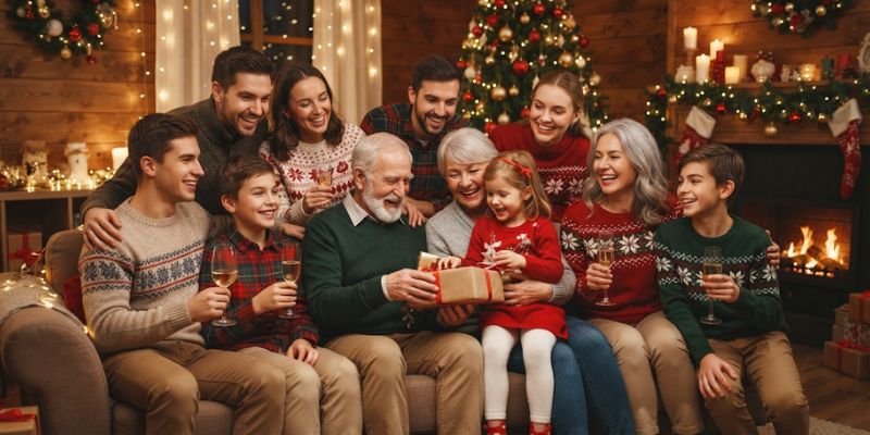 Family Captions for Holidays and Celebrations