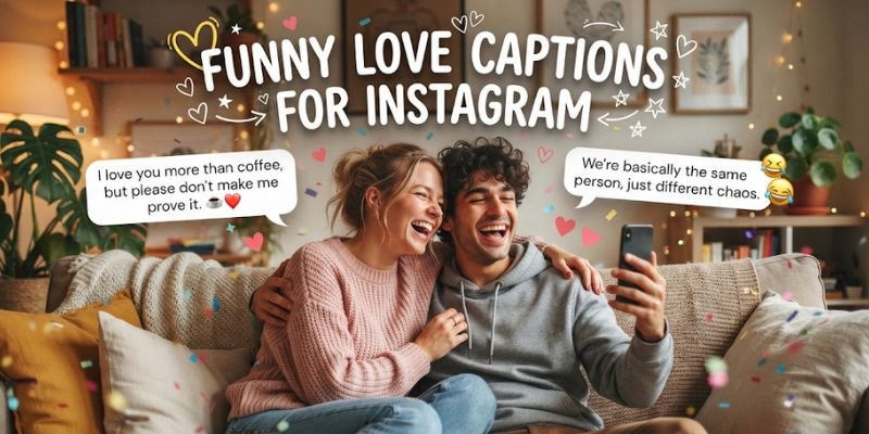 Funny Love Captions for Instagram