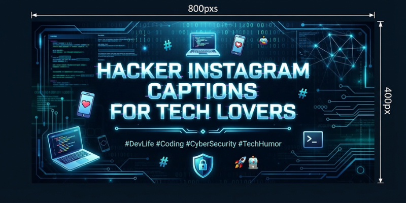 Hacker Instagram Captions for Tech Lovers