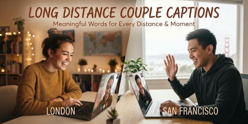 Long Distance Couple Captions
