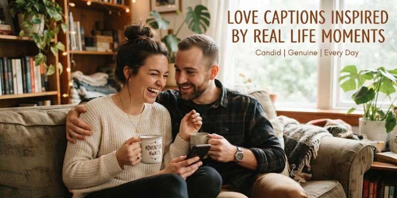 Love Captions Inspired by Real Life Moments