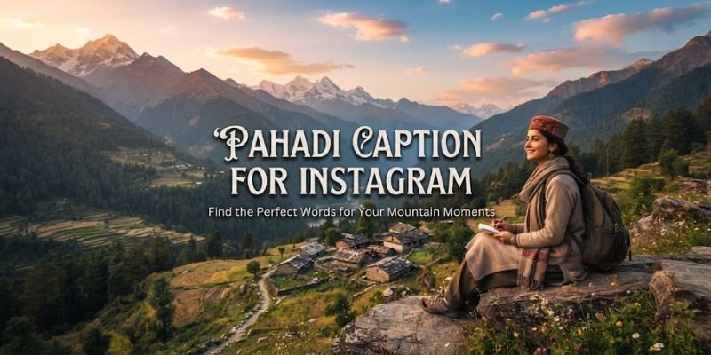 pahadi caption for instagram