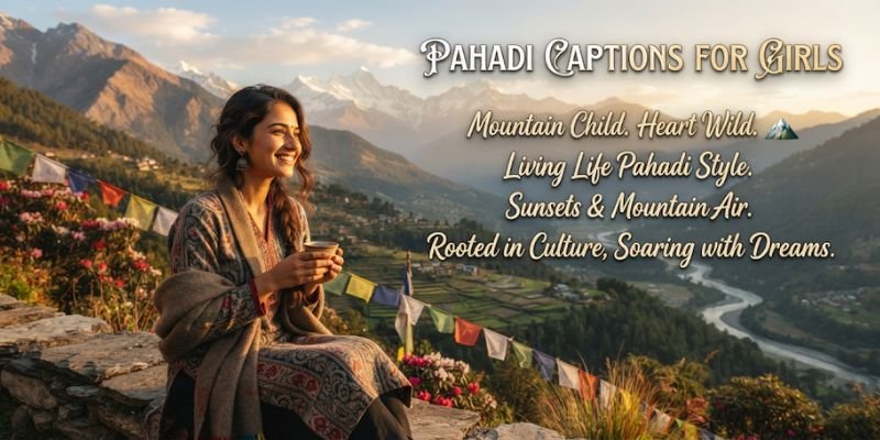Pahadi Captions for Girls