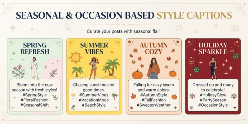 Seasonal & Occasion Based Style Captions