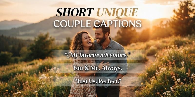 Short Unique Couple Captions