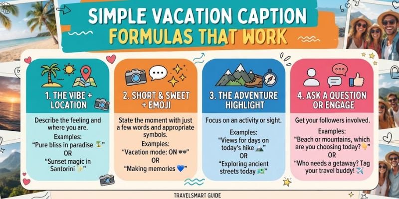 Simple Vacation Caption Formulas That Work