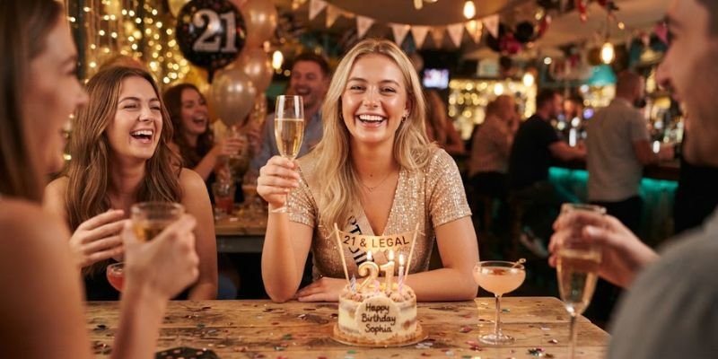 21st birthday caption