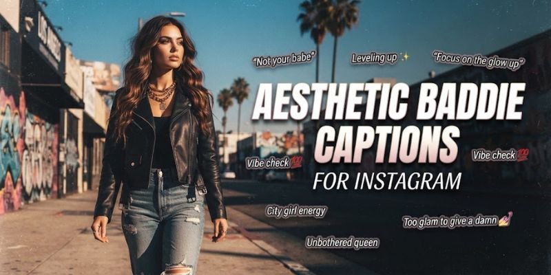 Aesthetic Baddie Captions for Instagram