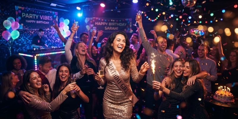 Birthday Night & Party Vibes Captions