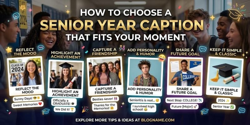 How to Choose a Senior Year Caption That Fits Your Moment