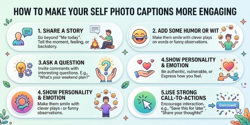 How to Make Your Self Photo Captions More Engaging