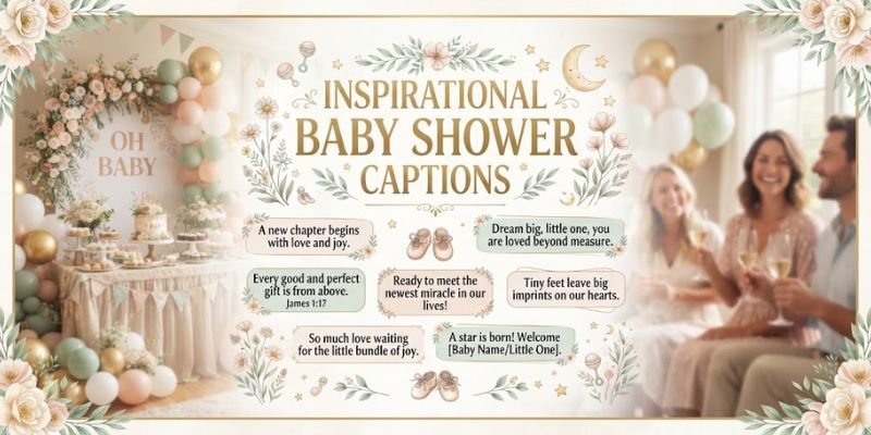 Inspirational Baby Shower Captions