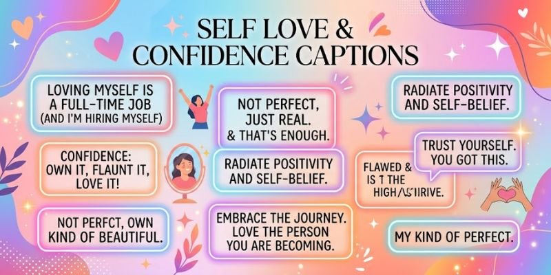 Self Love and Confidence Captions