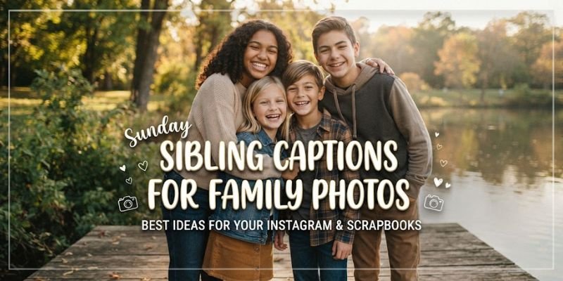 Sibling Captions for Family Photos